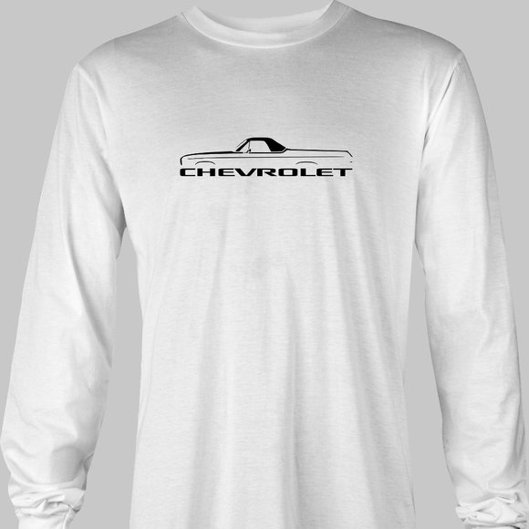 68-70 Chevrolet El Camino Long Sleeve T-Shirt - ss chevelle nova impala camaro - Picture 3 of 5